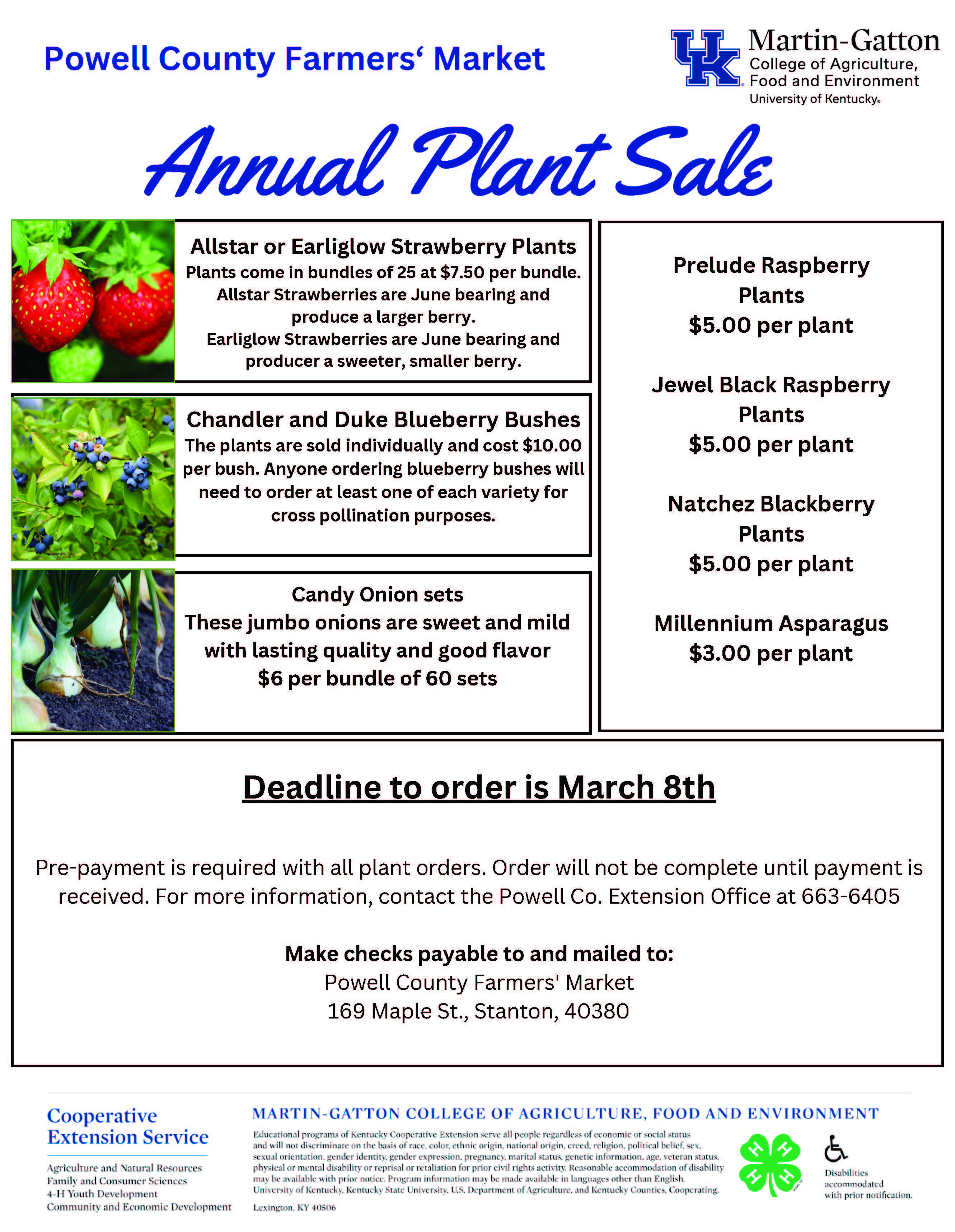 Plant Sale